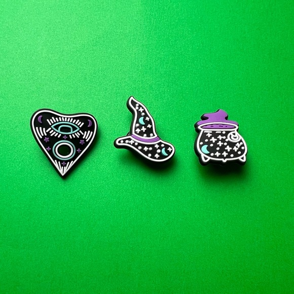 Magic Crocs Shoe Charms Set of 6 - jibbitz Charms - Picture 3 of 6